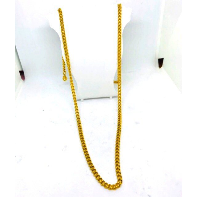 Hot Sale! Kalung titanium rante panjang 75cm titanium kalung perhiasan fasion