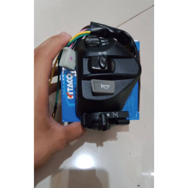 Holder kiri mio sporty /tombol kiri mio/saklar lampu mio /tombol mio