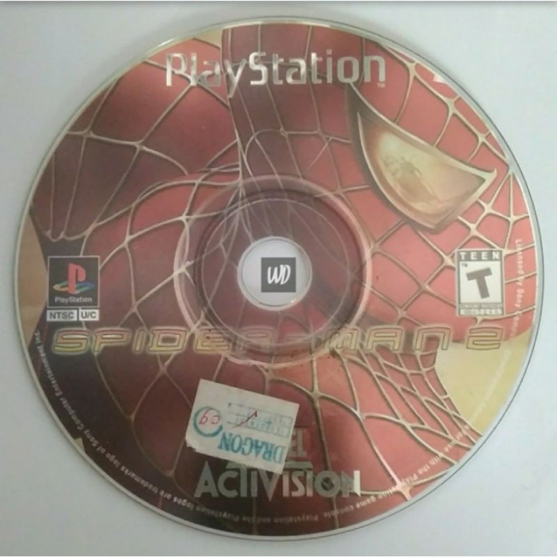 Kaset CD PlayStation 1 PS1 SPIDER-MAN 2