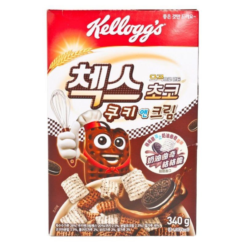 

KELLOG'S CHOCO CHEKS 340GR