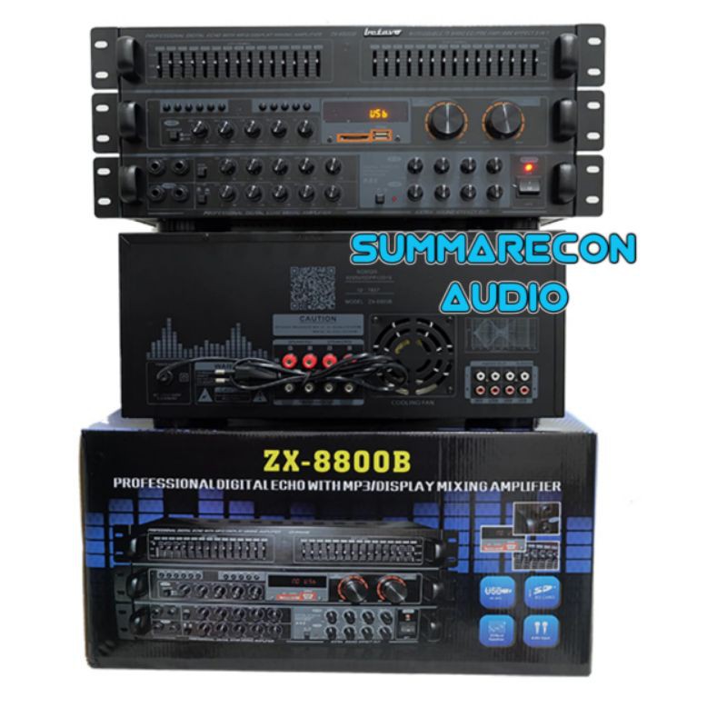 Power Amplifier ZX 8800B Original Amplifier Karaoke