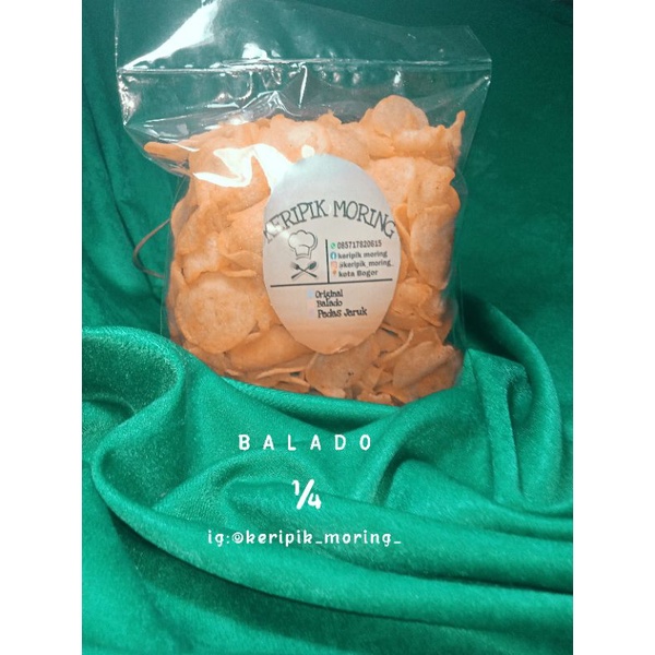 

keripik moring/molring(BALADO) 250GRAM