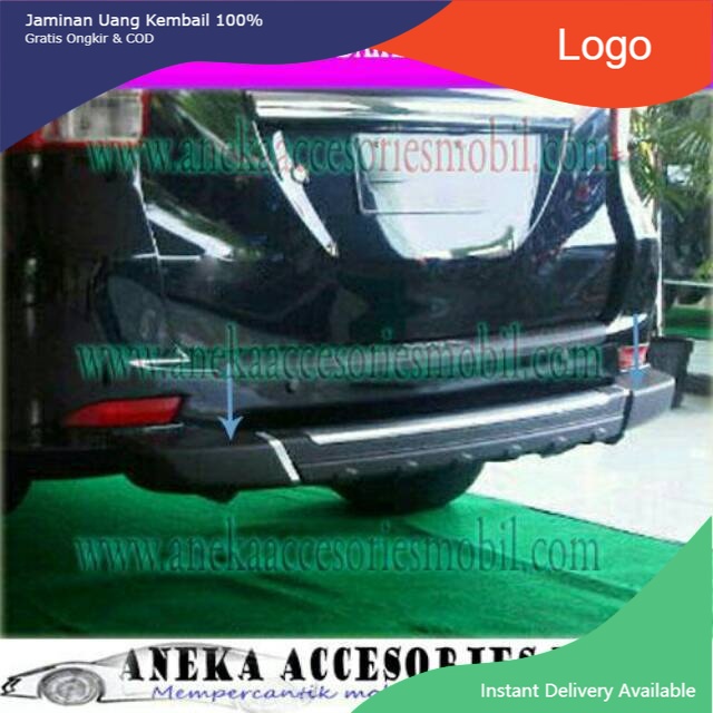 ORIGINAL PABRIK Tanduk belakang all new avanza pengaman belakang all new avanza bemper belakang all 