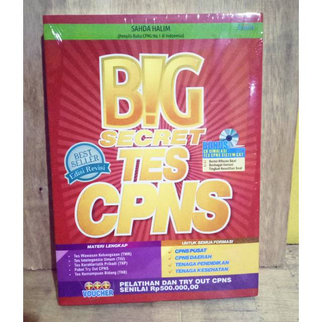Buku cpns / buku latihan soal cpns / buku panduan cpns