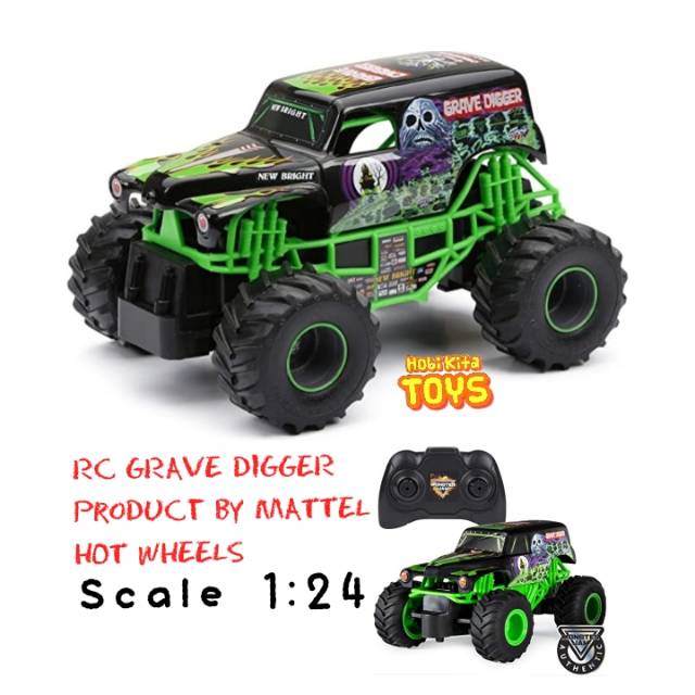 RC Grave Digger Hotwheels