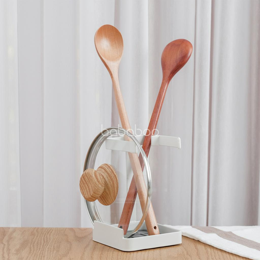 Hiro Spoon &amp; Lid Metal Holder