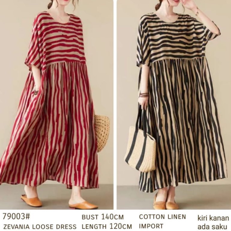 MZ 79003 DRESS ZEVANIA LOOSE