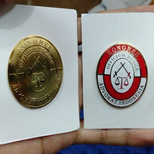 PIN KAI PIN kongres advokat Indonesia Bros kai Bros kongres advokat Indonesia lencana kai lencana ad