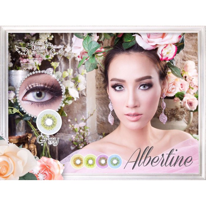 Original 100% Albertine Softlen Softlens Dream Color 1