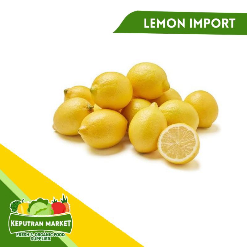 

[SAYUR EMAK] LEMON IMPORT 500 GRAM / BUAH SEGAR