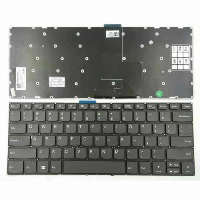 keyboard Lenovo V330 V330-14 V330-14IKB V330-14ISk tombol DELETE