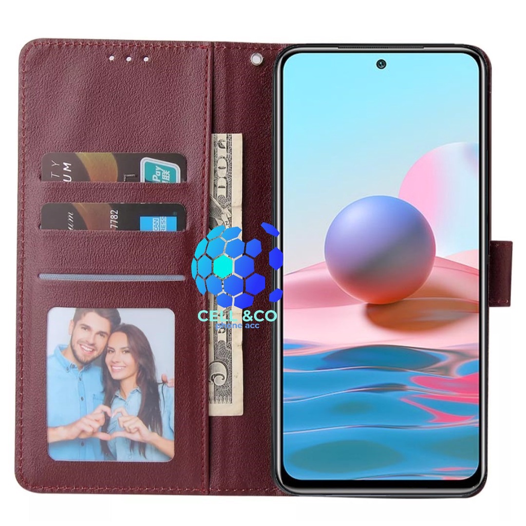 INFINIX NOTE 11S CASE FLIP LEATHER WALLET PREMIUM FLIP CASE BUKA TUTUP KESING HP CASING FLIP CASE WALLET INFINIX NOTE 11S