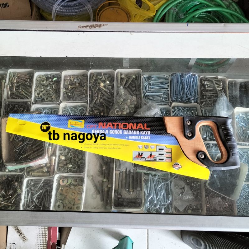 GERGAJI NATIONAL CPT 18" / GERGAJI KAYU / GOROK /GERGAJI CPT