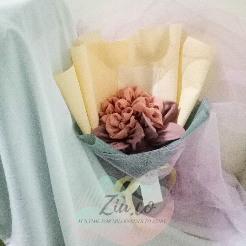Bouquet Bunga 2 Hijab / Buket 2 Hijab / Buket / Buket Hijab