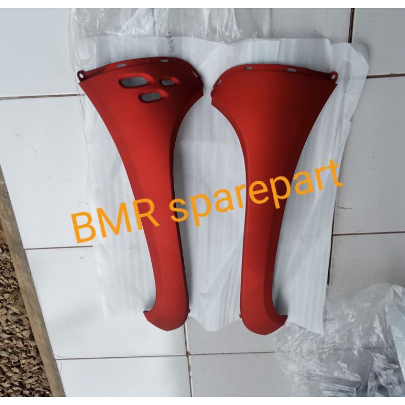cover sayap samping Honda Scoopy new tahun 2021-2023 merah doff