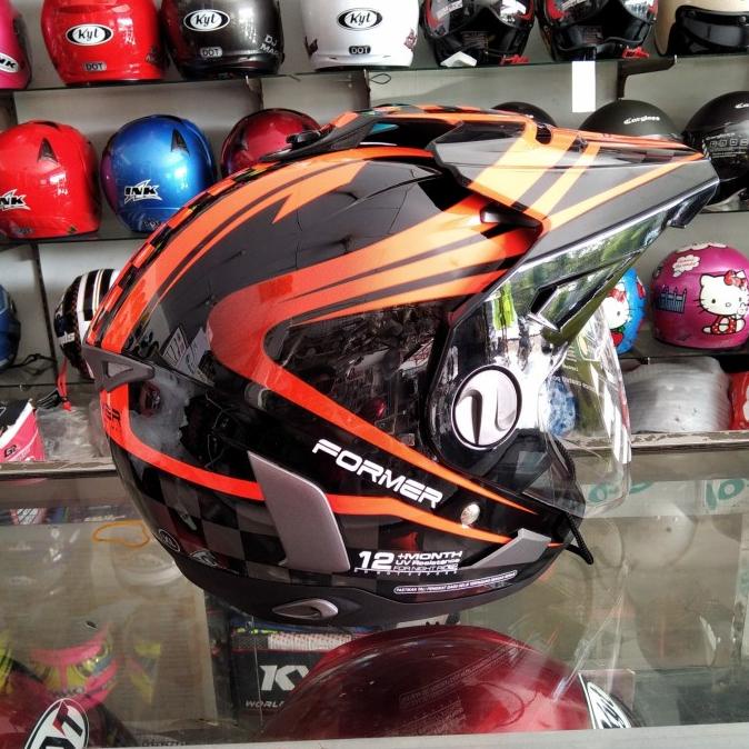 Helm Cargloss Former Motif Of Racing /Helm Semi Cross