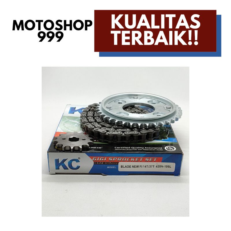 Chain kit / Gear paket / Gear set Blade new FI KC