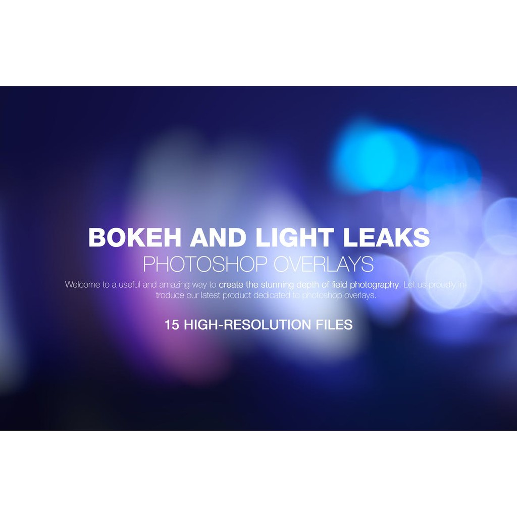 Bokeh &amp; Light Leaks Backgrounds - JPEG Ultra HD