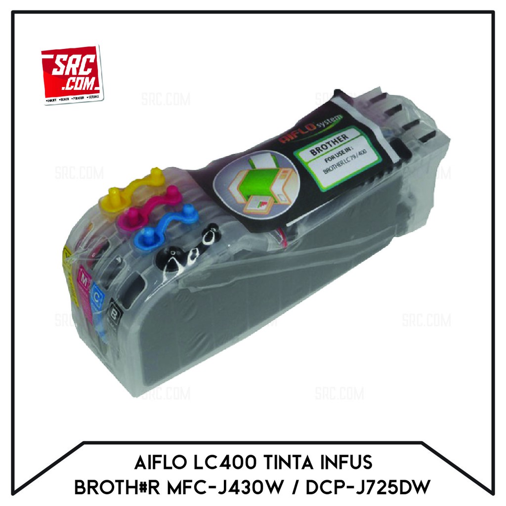 

Aiflo Cartridge Infus Tinta Printer BR LC400 Compatible