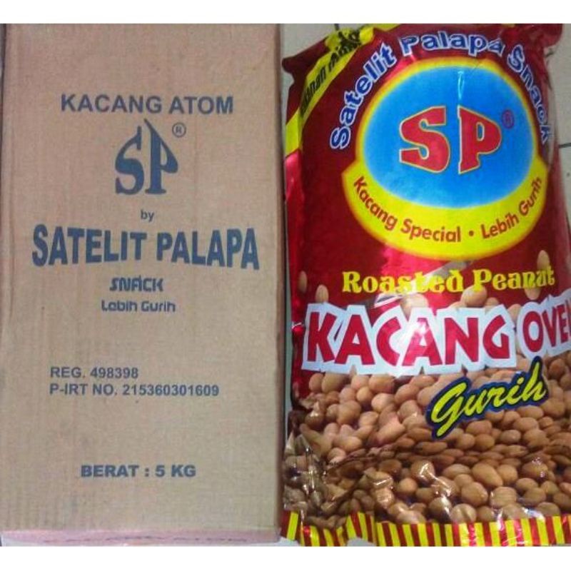 

KACANG ATOM SP/SATELIT PALAPA