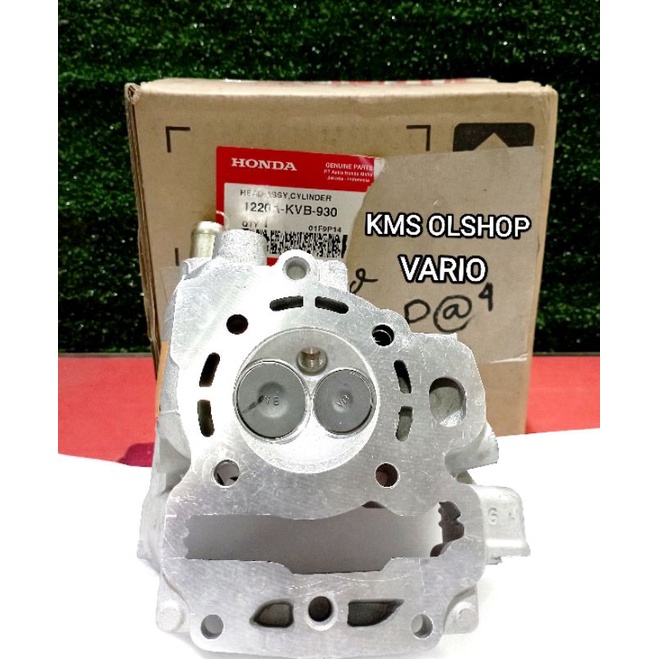 BLOK HEAD VARIO KARBU 1220A-KVB-930 BLOCK CYLINDER HEAD ORIGINAL HONDA