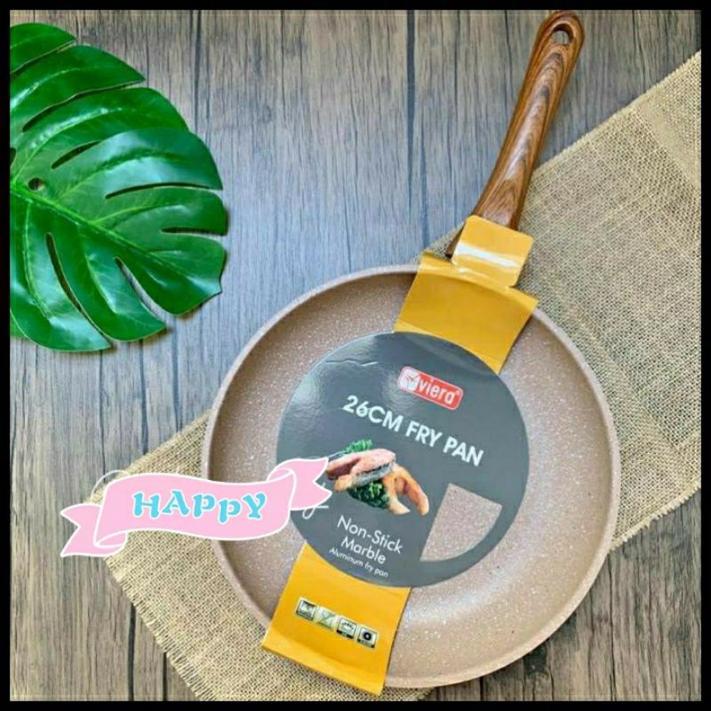 viera Fry pan 26 cm fry pan marble anti lengket