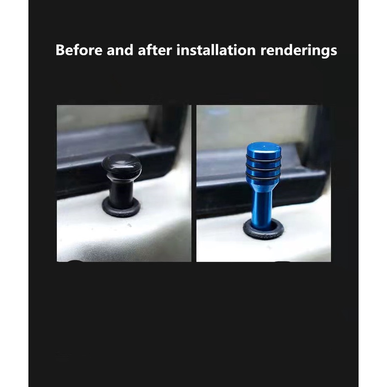 Knob Kunci Pintu interior Mobil universal