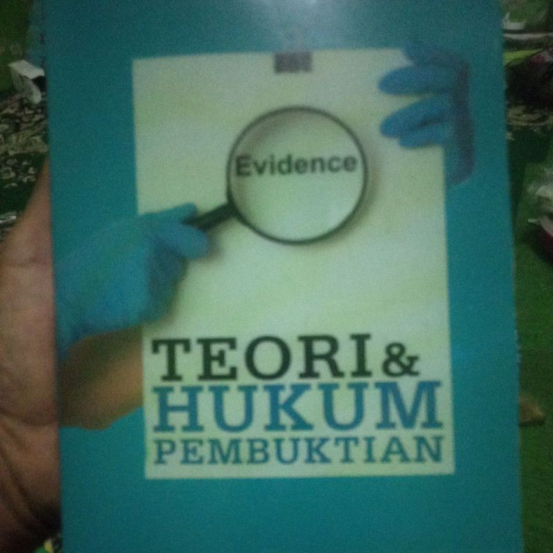 

buku teori hukum pembuktian