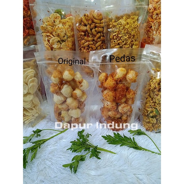 

somay kering rasa original dan pedas isi bersih 100g