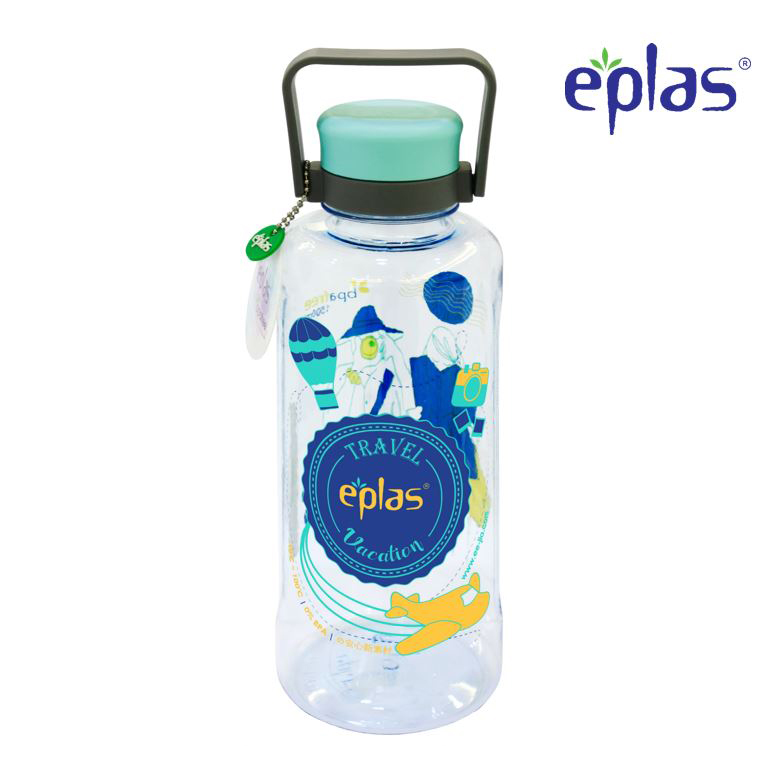 EPLAS Water Bottle with Handle BPA Free Tritan (1500ml)