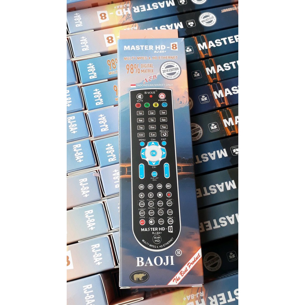 Remot multi mp4 master HD / Remote Mp4 Baoji hd8a+