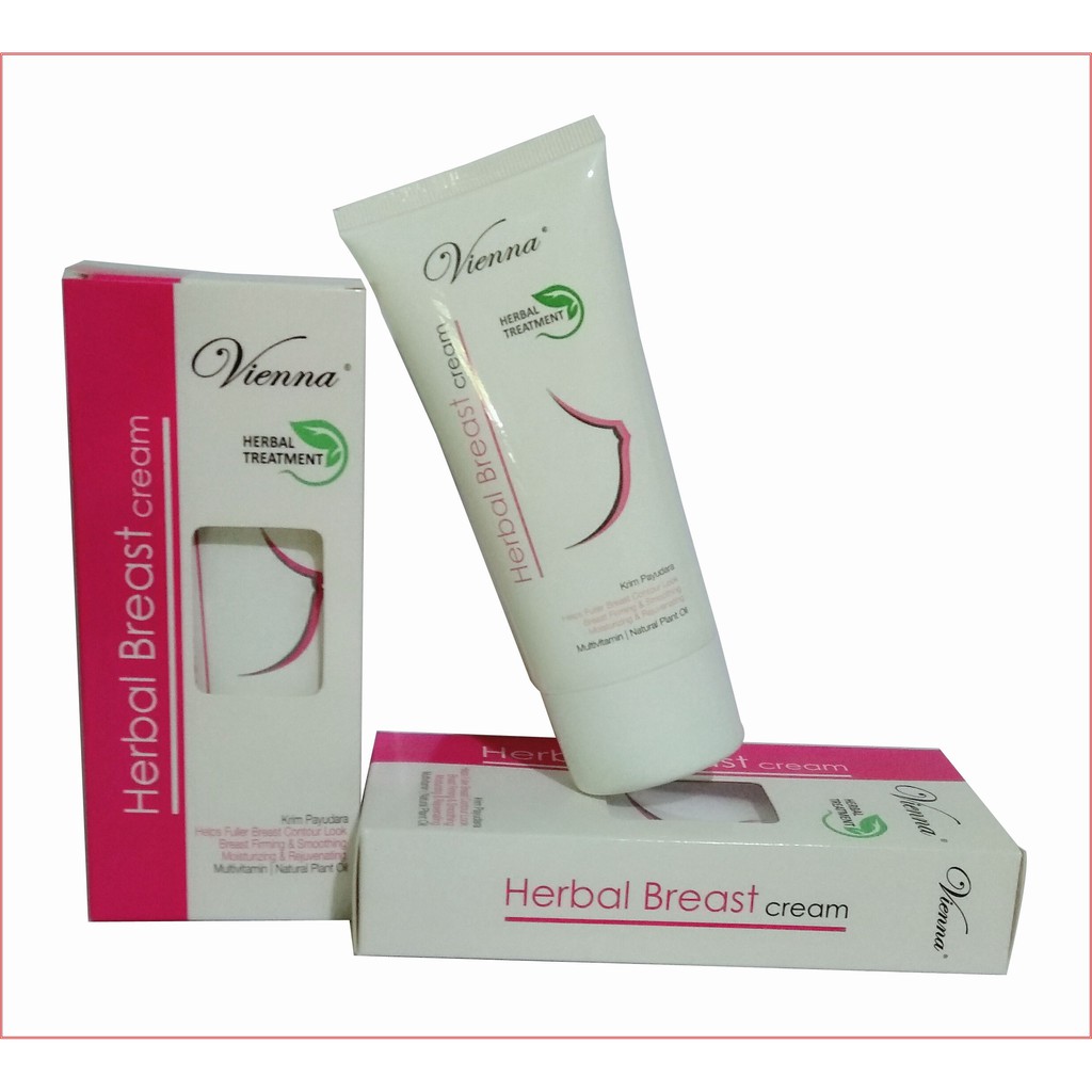 [ORI] KRIM PEMBESAR &amp; PENGENCANG PAYUDARA dalam 13 Hari | Vienna Breast Cream BPOM 100% ORIGINAL