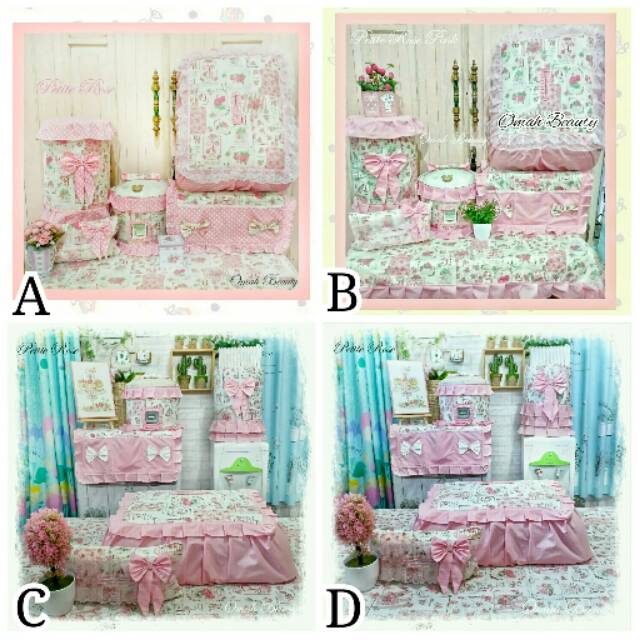  Dapur  Pink Putih Desainrumahid com