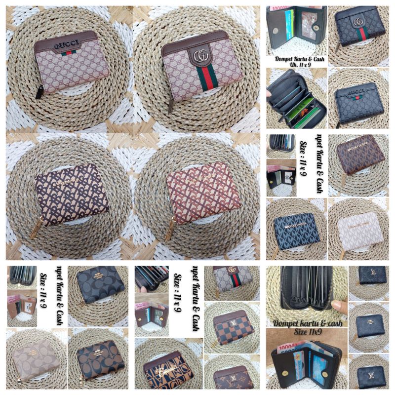 Dompet lipat mini kartu dan cash terbaru