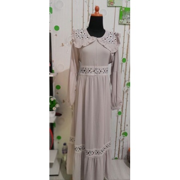 gamis ceruty premium  bordir