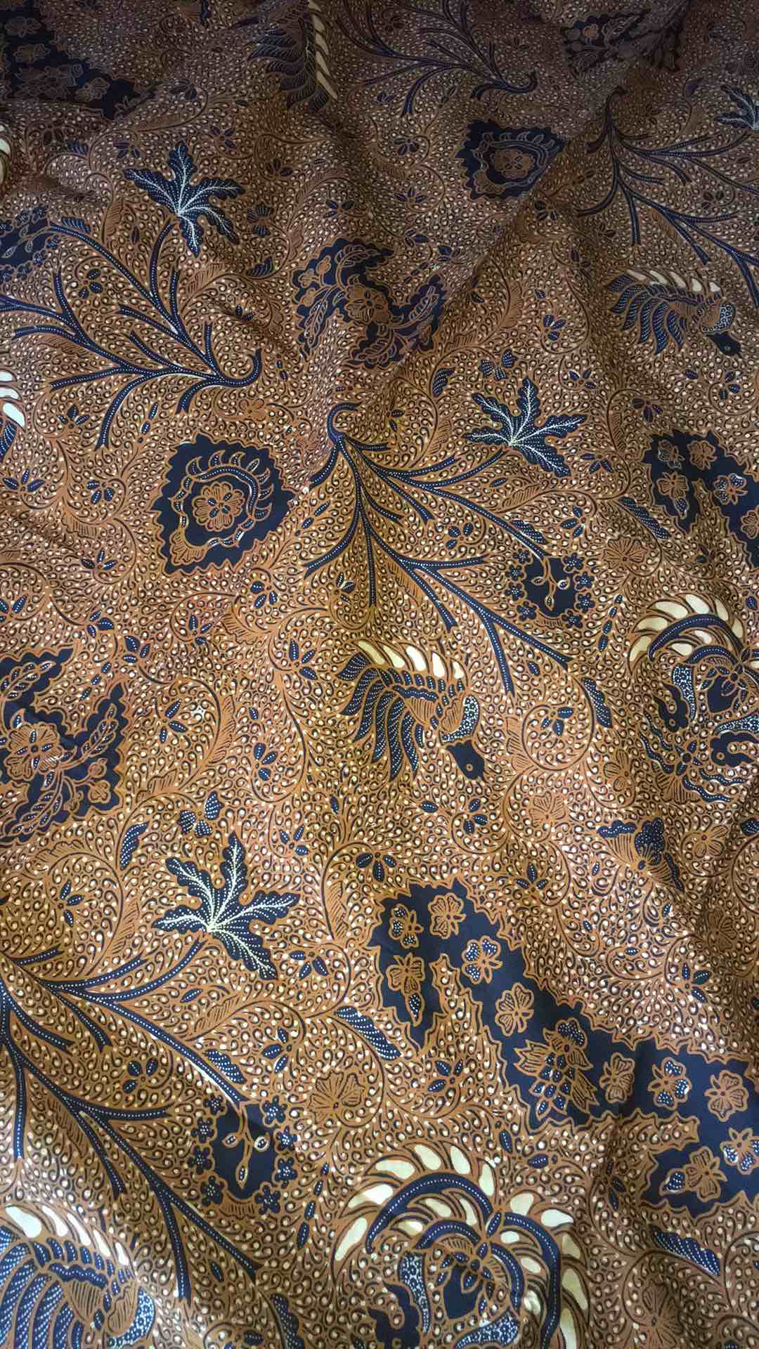 Kain Jarik Batik Solo (genes/semi Tulis) Motif Sogan Wahyu Tumurun