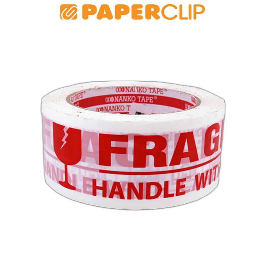 

TAPE OPP / LAKBAN NANKO FRAGILE 48MM WHITE