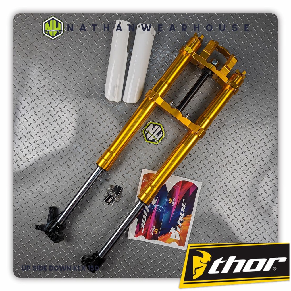 Shock Depan Up Side Down UpSide Down USD Klx 150 Dtracker BF Full CNC Thor