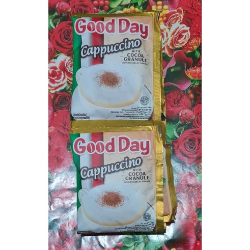 

GOOD DAY | CAPPUCINO kopi sachet [ renteng 10x25g ]