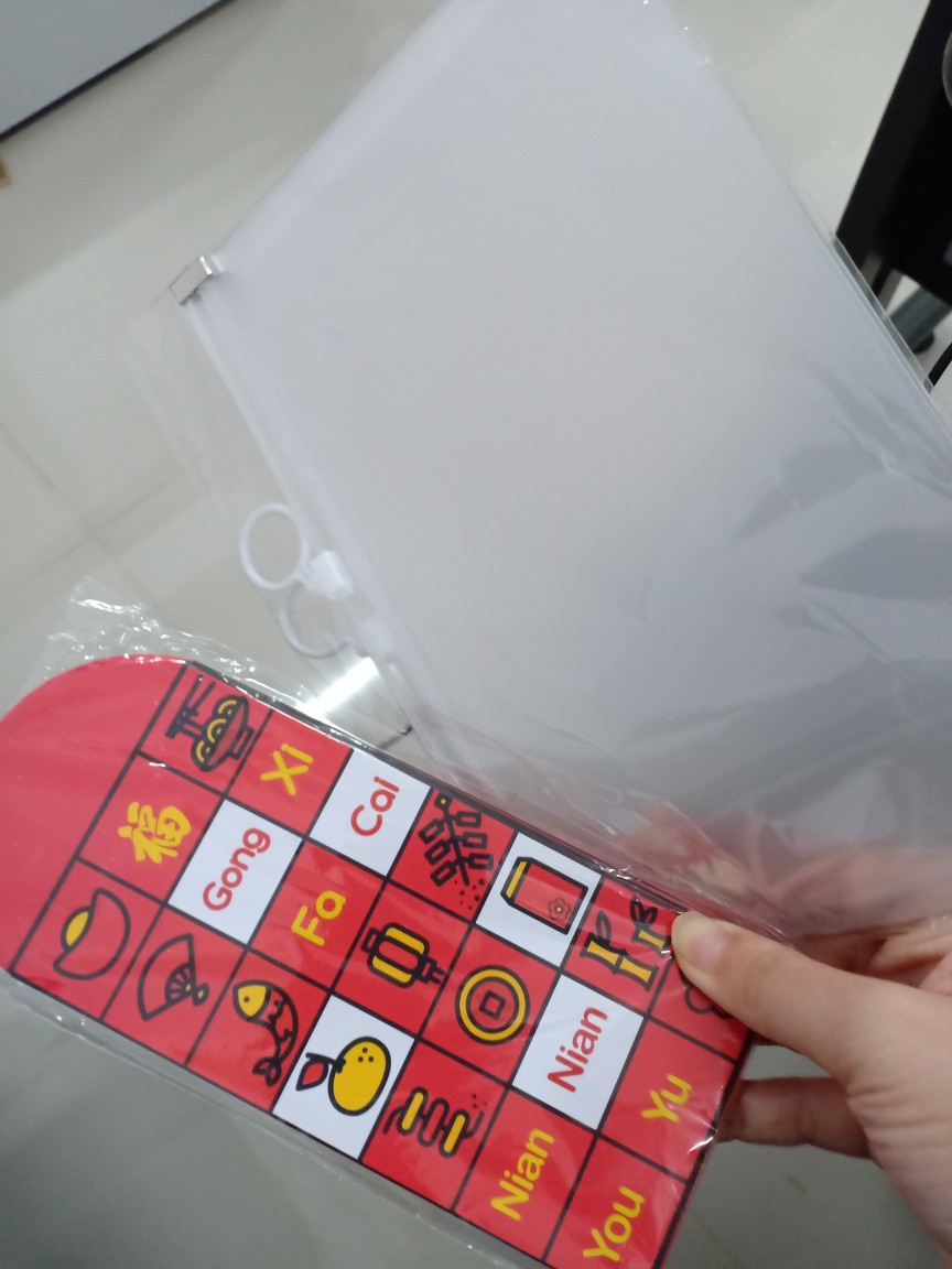 Angpao Imlek 2021 Shio Kerbau Ukuran  Panjang (uang Tidak Dilipat)