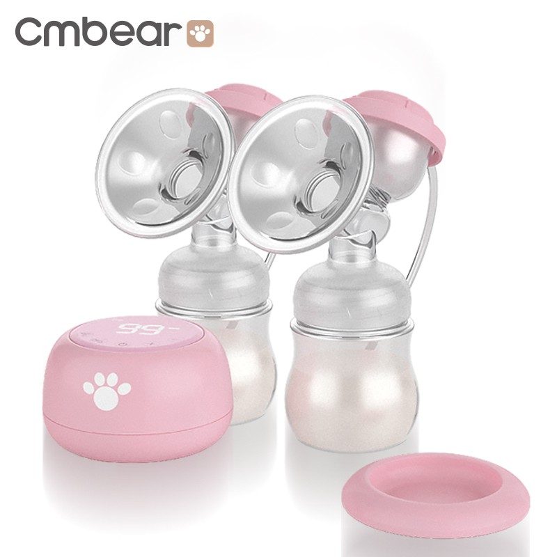 [ Rechargeable ] Cmbear Pompa ASI Elektrik Ganda / Double Electric Breast Pump ZRX-0628