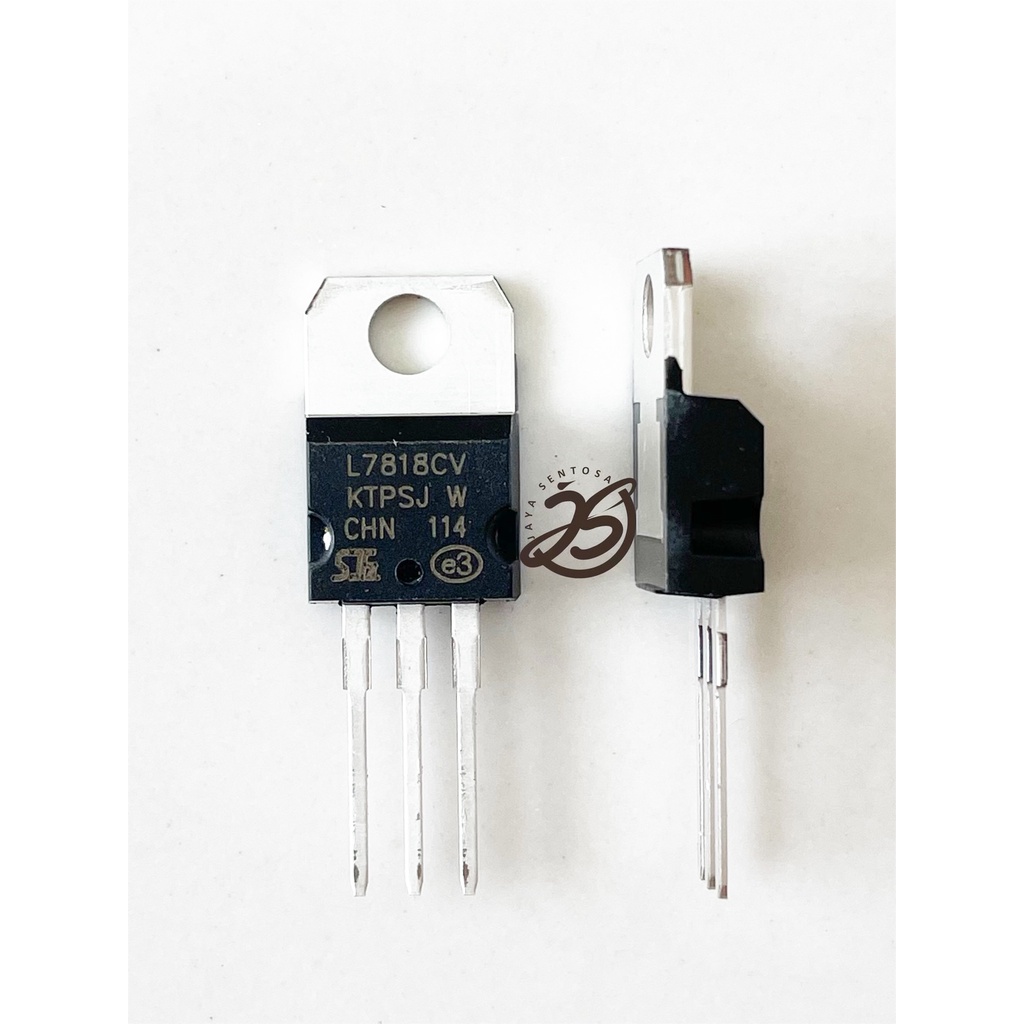 L7818 (1buah) VOLTAGE REGULATOR TRANSISTOR L7818CV L 7818 KWALITAS BAGUS