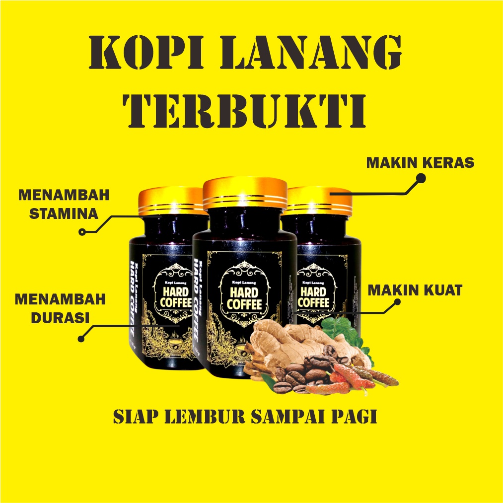 KOPI LANANG/KOPI STAMINA/OBAT KUAT, VITALITAS, EREKSI TAHAN LAMA, KOPI HERBAL STAMINA PRIA AMPUH