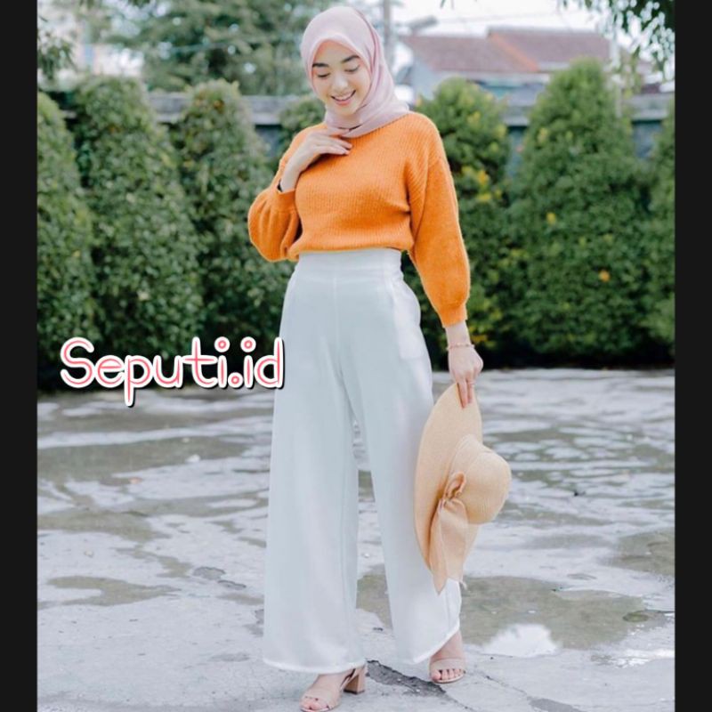 Seputi Kulot Jersey Spandek Premium