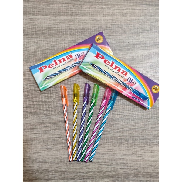 

Pulpen Bolpen Murah Pelna Ulir 01/isi 12 pcs