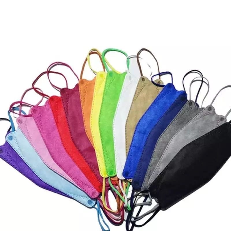 MIINII Masker KF94 Earloop 4PLY Evo Mask 10 Warna Random Wanita / Pria Isi 10Pcs Import