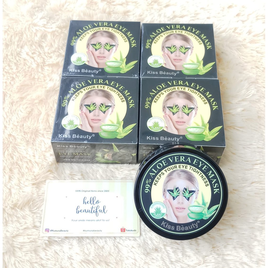 KISS BEAUTY 99 % HYDRATING EYE MASK