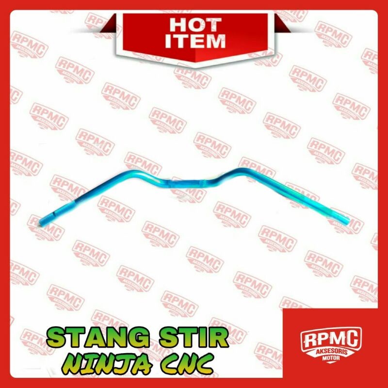 STANG STIR POSH NINJA ALMUNIUM MICHELLO CNC WARNA UNIVERSAL CB GL MEGAPRO TIGER MP TIREV HEREX RX KI