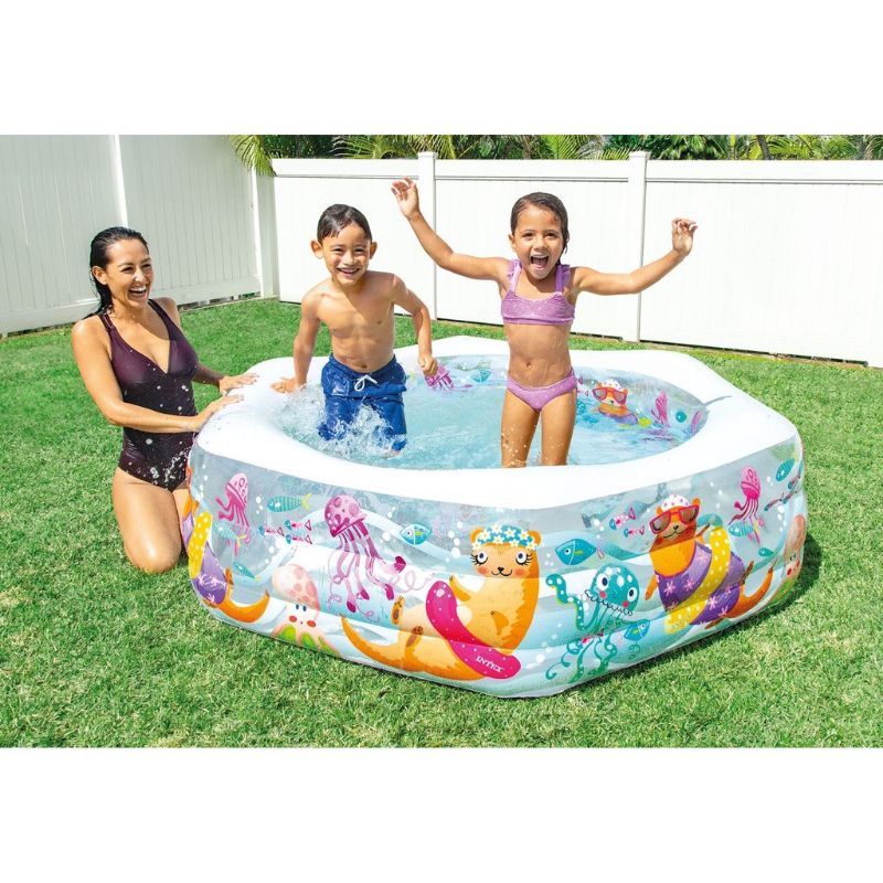 Kolam Renang Anak OCEAN REEF POOL 56493 191x178x61CM INTEX