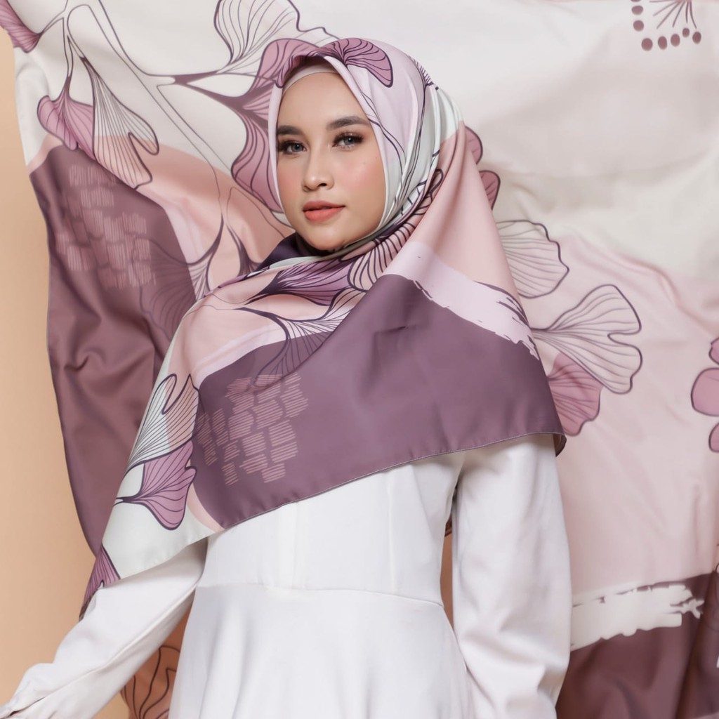 KERUDUNG SEGI EMPAT PRINTING MOTIF - JILBAB SEGIEMPAT BALQIS